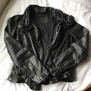 All Saints Leather Jacket